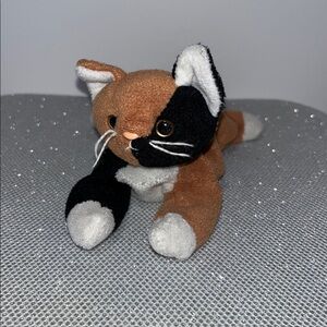 TY Beanie Baby Chip Calico Cat Plush Toy